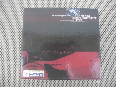 Honda Ra099 J.verstappen Prototype 1999 Minichamps White 1