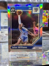 2024-25 DONRUSS OPTIC #225 JALEN WILLIAMS HOLO PRIZM OKLAHOMA CITY THUNDER