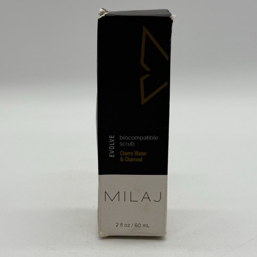 Milaj Evolve Biocompatible Scrub Cherry Water & Charcoal 2fl oz SEALED - Picture 5 of 10
