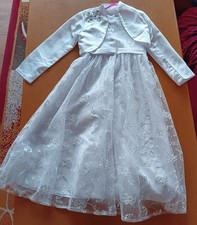 Kommunion Kleid weiß mit Bolero