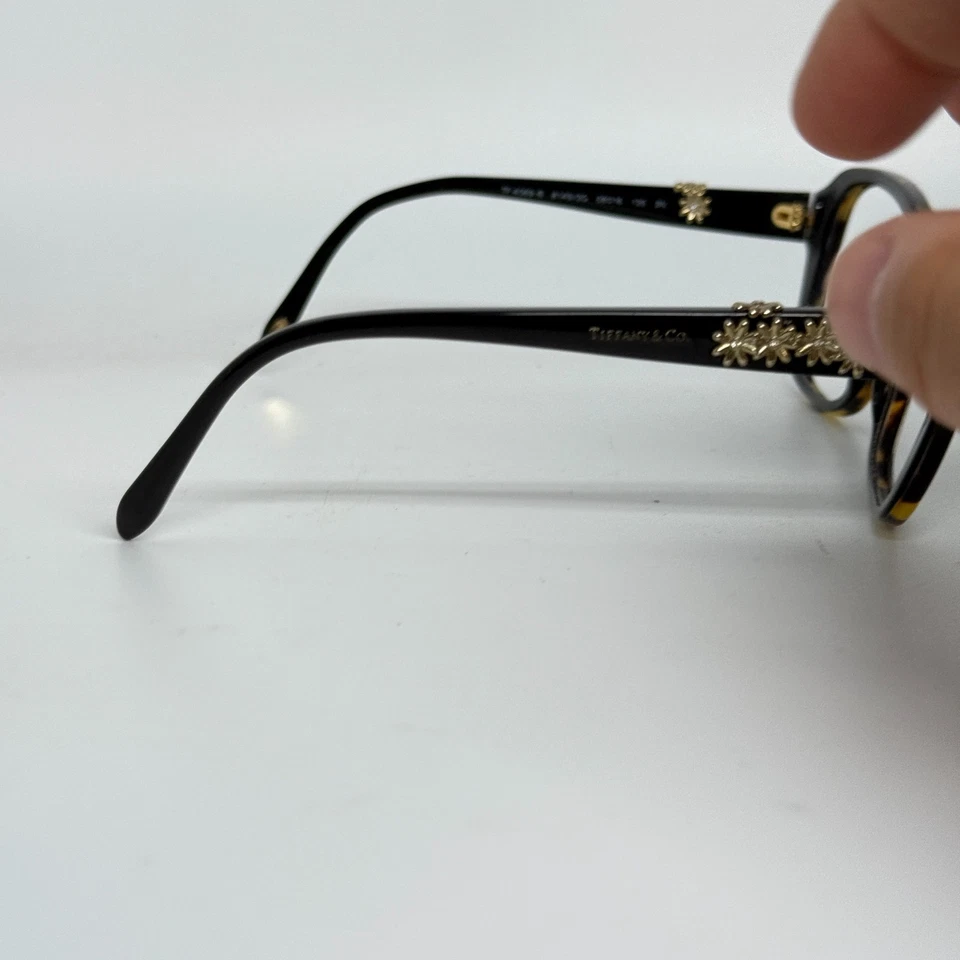 Очки солнцезащитные Tiffany & Co TF 4069B 8149/3G оправы только черные желтые H18715 - Изображение 4 из 4