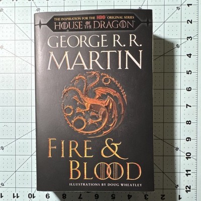 George R.R. Martin Fire and Blood Random House Worlds Paperback Fantasy Novel