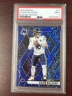 2025 Panini Mosaic #22 Caleb Williams Blue  No Huddle Disco Mosaic /99 Bears