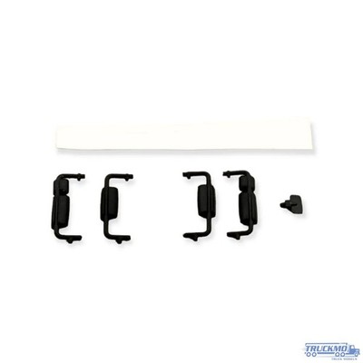 Tekno Parts DAF 2800 / 3600 LHD Thick Single / Dual Spiegel Set 81764