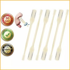 6 PIECES 2-IN-1 NOSE HAIR TRIMMER Manual 360  Coverage Unisex Portable Grooming