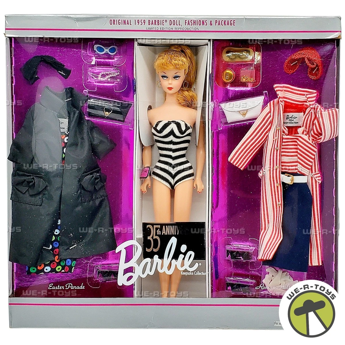 Anniversary Dolls 1993 Year Manufactured Barbie Dolls & Doll