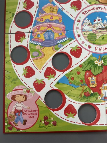Strawberry Land Game by Roseart 1988 BOARD GAME ONLY Replacement Piece Part - Picture 5 of 6