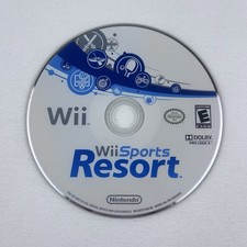 Wii Sports Resort (Nintendo Wii, 2009) Authentic Tested Disc Only Video Game US