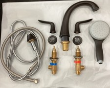 Grohe Tub Filler W/ Handshower Oil Rubbed Bronze Agira 25164ZB0 Q2