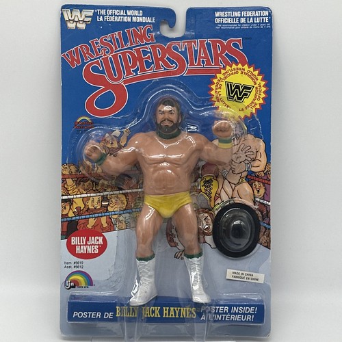 LJN Wrestling Superstars WWF/WWE Billy Jack Haynes 8' Figure Vintage MOC