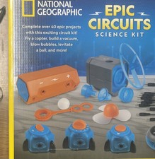 National Geographic Circuit Maker Kit - Electronics Kit for Kids with 40 Electri