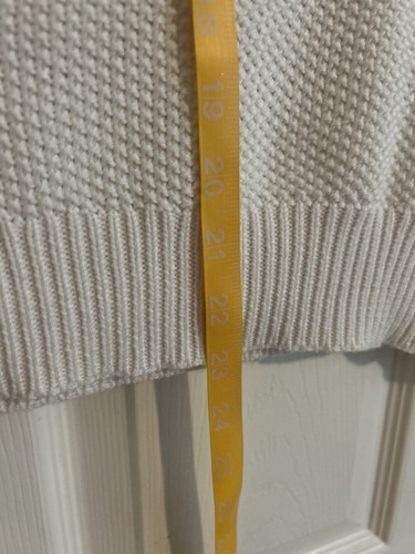 Suéter de punto con capucha blanco Lucky Brand mediano para mujer - Imagen 5 de 6