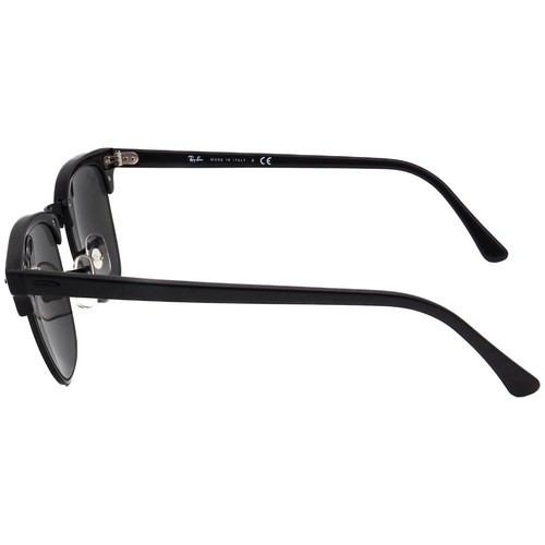 Ray-Ban Sunglasses RB 3016 Clubmaster 1305/B1 Polished Black Square Italy 49 mm - Picture 5 of 5