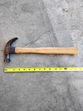 Vintage Plumb 16 oz Claw Hammer USA | Wood Octagonal Handle Carpenter Tool