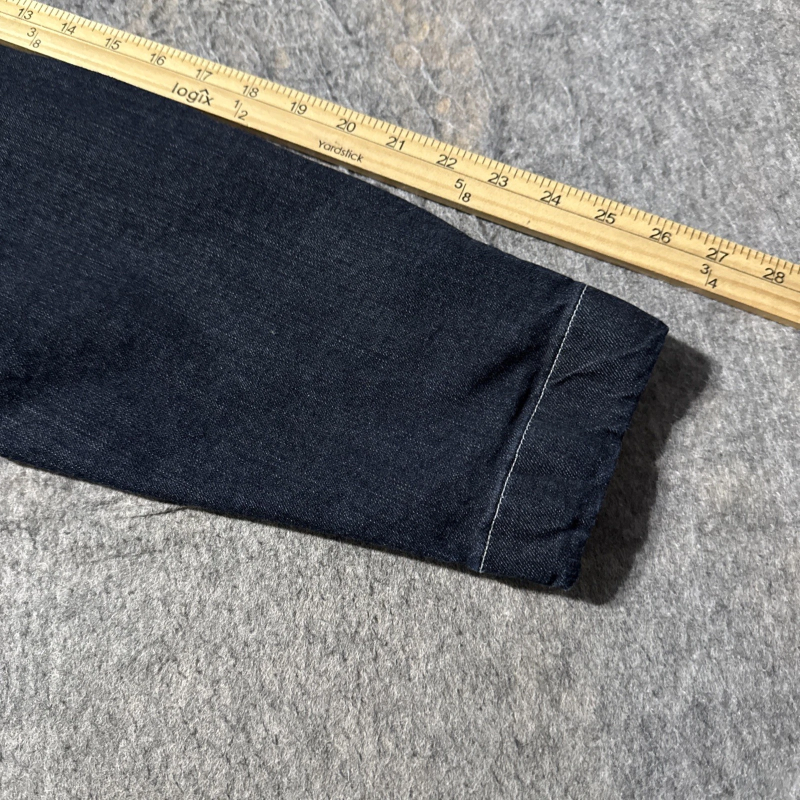 Duluth Trading Co 40 Grit Mens XL Elvis Jailhouse Rock 6240 Denim Chore Jacket - product detail image 9