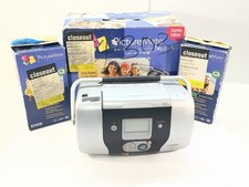 Epson PictureMate Personal Photo Lab Express Photo Printer W/ 2 Print Packs