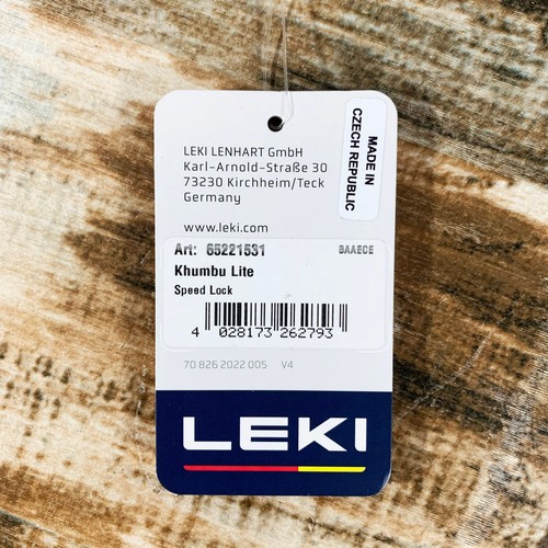 [NEU] LEKI Khumbu Lite Aluminium verstellbare leichte Trekking-/Wanderstöcke - Bild 4 von 4