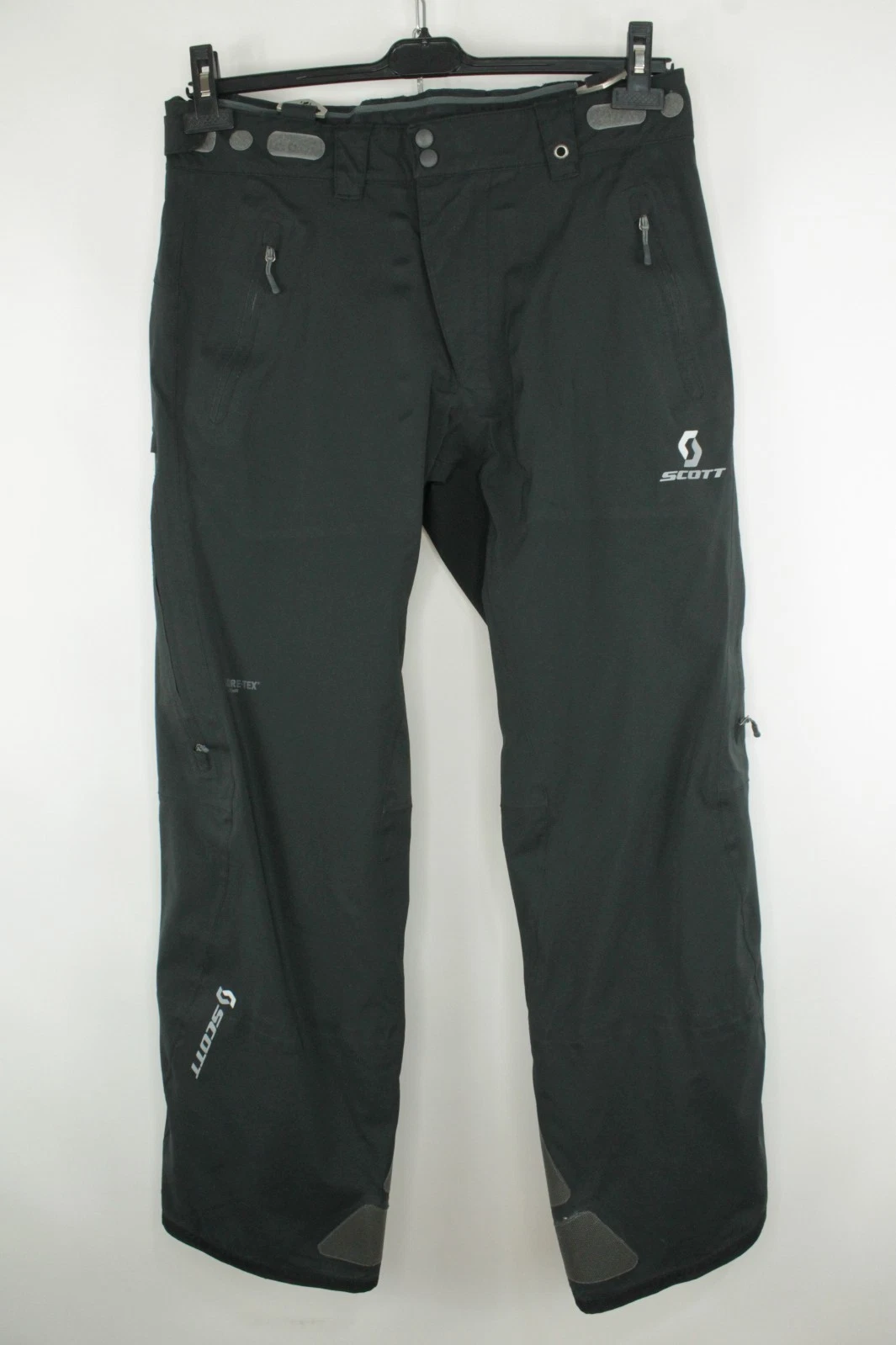 Scott Gore-Tex Pro Shell Black Ski Waterproof Pants Men's M EU 48 W32/L32