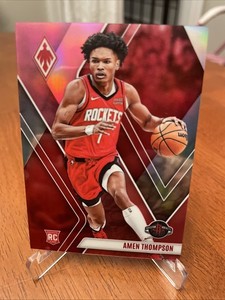 2023-24 Panini Phoenix - Rookies Amen Thompson #300 Pink /175 (RC)