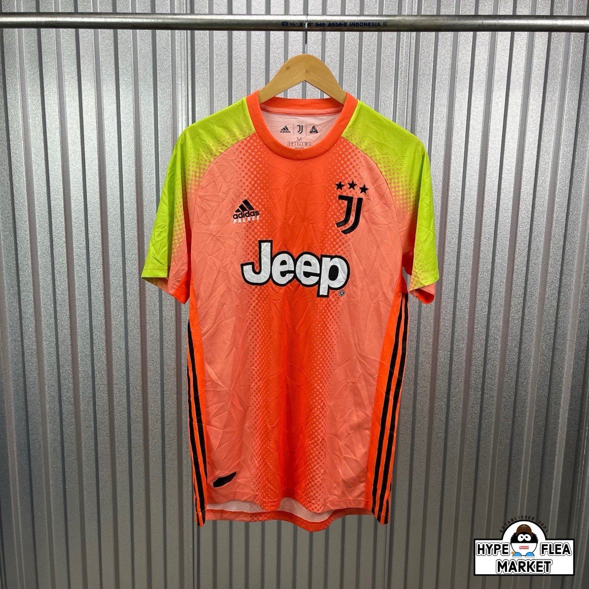 Adidas X Palace Juventus 19/20 4th Goalkeeper Soccer Jersey