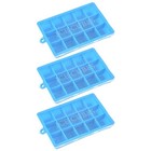  3 Pcs Silikonform Eis Silikonformen Eisschalenformen Kücheneisform