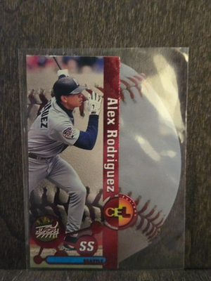 #ad #ad ALEX RODRIGUEZ 1998 PACIFIC AURORA HARDBALL CEL FUSION DIE CUT MARINERS #17 $4.99