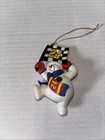 VTG. NASCAR JEFF GORDON #24 SNOWMAN CHRISTMAS ORNAMENT 2005 RARE !