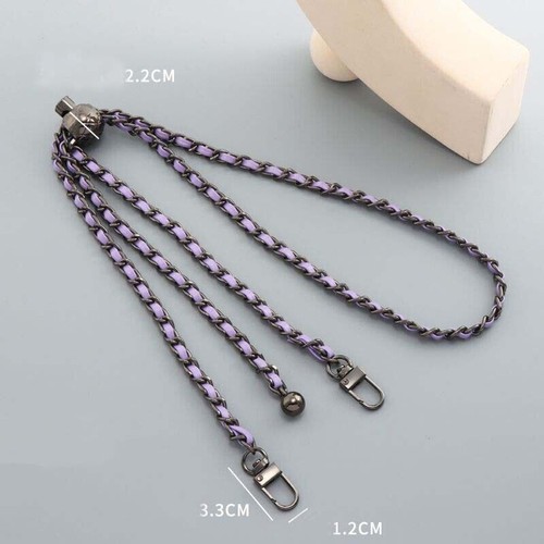 Repuesto de correas de cadena de cuero ajustables para bandolera de hombro bolso de mano - Imagen 28 de 34