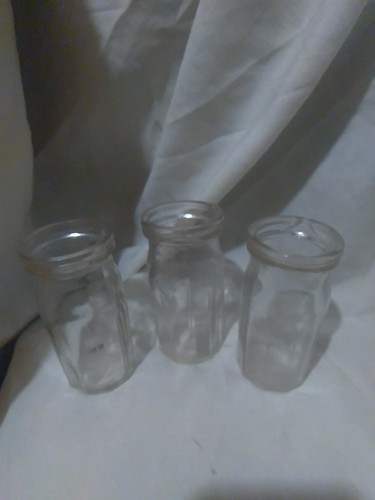 3 Smaller Vtg. Glass Bottles/jars - Picture 2 of 10