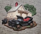 Sexton 1976  Collectible Cast Iron Wall Hanging Model T Car A 1199-11 Ford