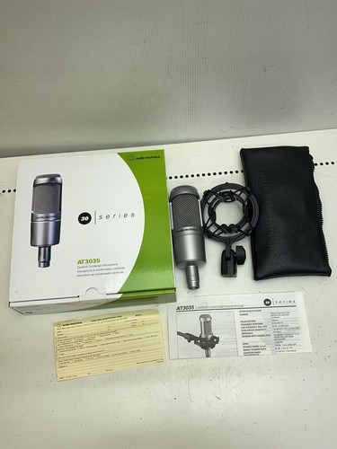 Audio-Technica AT3035 Professional Microphone Condenser Cardioid Used - 第 1/4 張圖片
