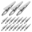 100 Pcs Small Clips Metal Spring Clamps for Crafts Office Retail Use