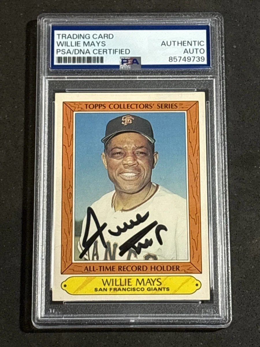 willie mays autograph products for sale | eBay