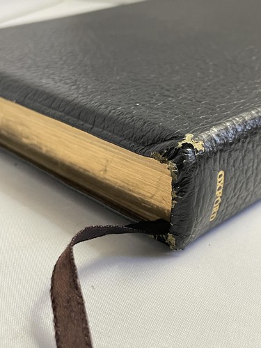 Vintage Scofield Reference Bible 1967 KJV Oxford Maps Concordance Gilt Edge - Picture 9 of 14