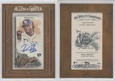 2022 Topps Allen & Ginter Framed Mini Auto Vidal Brujan #MA-VB Rookie Auto RC