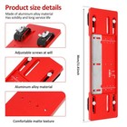Cutting Machine Positioning Board Aluminum Alloy Adjustable Cutting HuiST