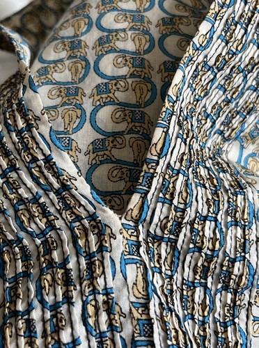 Tory Burch Tunika Elefantenmuster Gr. 4 - Bild 5 von 5