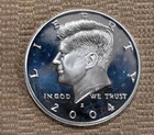 2004 S Proof Silver Kennedy Half Dollar
