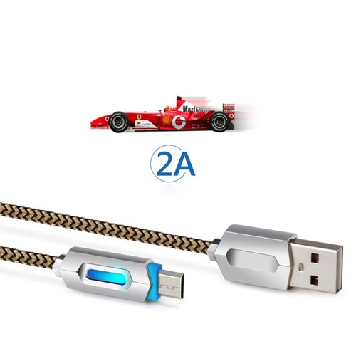 Schnelllade-Datenkabel Micro-USB-Ladegerät USB-Kabel-Leuchtanzeige - 第 9/12 張圖片
