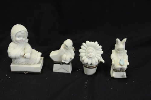 Dept 56 Snowbabies Pewter Figurines Lot Of 8 - Picture 10 of 15