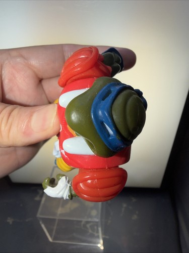 TMNT Vintage 1991 TD Tossin Leo Teenage Mutant Ninja Turtles Actionfigur - Bild 7 von 7