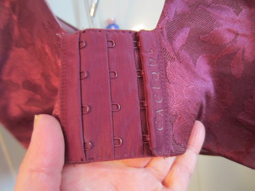 Neu ohne Etikett Damen Bügel BH leicht gefüttert Cacique Gr. 38G weinrot - Bild 5 von 14