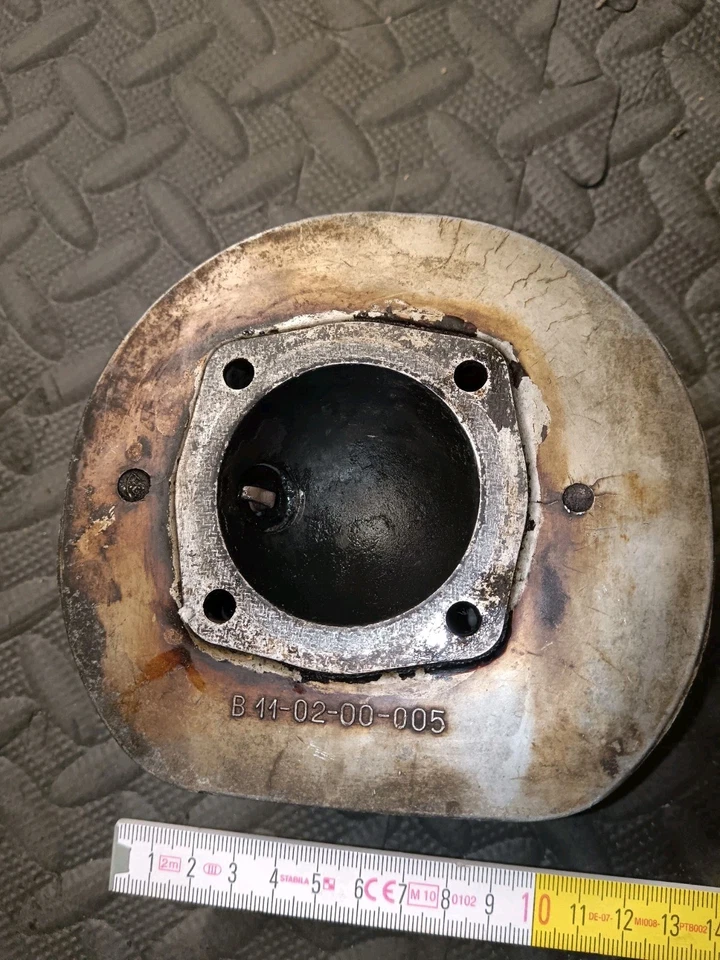 NSU Lambretta Prima Zylinderkopf Motor Oldtimer Roller Motorrad - Bild 3 von 3