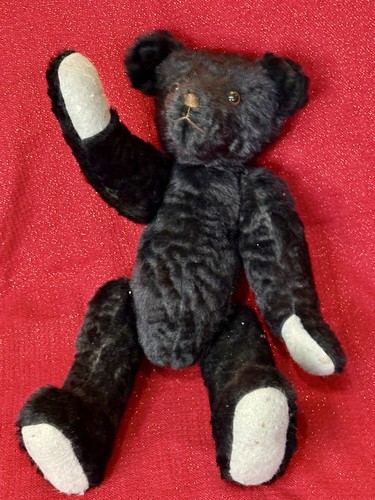 JUGUETE OSO DE PELUCHE ESTILO RÍGIDO VINTAGE Nº 2 - Imagen 4 de 9