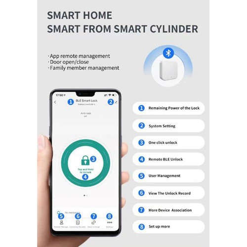 Intelligenter Tong Tong APP-Karte Diebstahlsicherung Fi3641 - Imagen 2 de 10