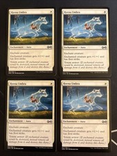 4x Hyena Umbra (021) Ultimate Masters LP MTG Magic the Gathering x4 Playset MKE