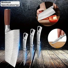 1/3/4PCS Stainless Steel Vegetable Chopper Folding Multipurpose Kitchen Knife