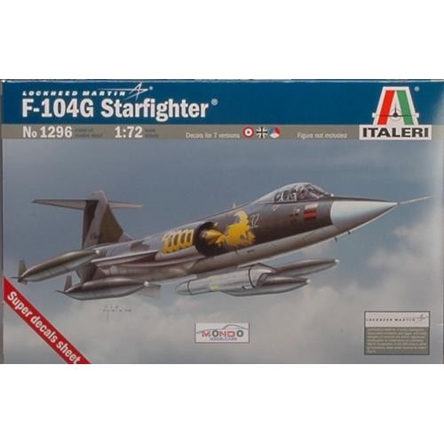 1:72 Italeri F 104 G RECCE STARFIGHTER KIT IT1296 Modellino - Foto 2 di 2