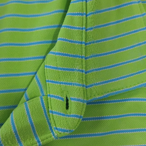 Peter Millar Summer Comfort Golf Polo Shirt Men’s XL Green Stripe (Some Wear) - Picture 9 of 9