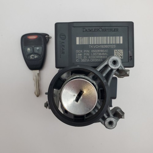 05-07 Commander/Grand Cherokee Ignition Switch Lock Cylinder + Key Immobilizer - Bild 5 von 10